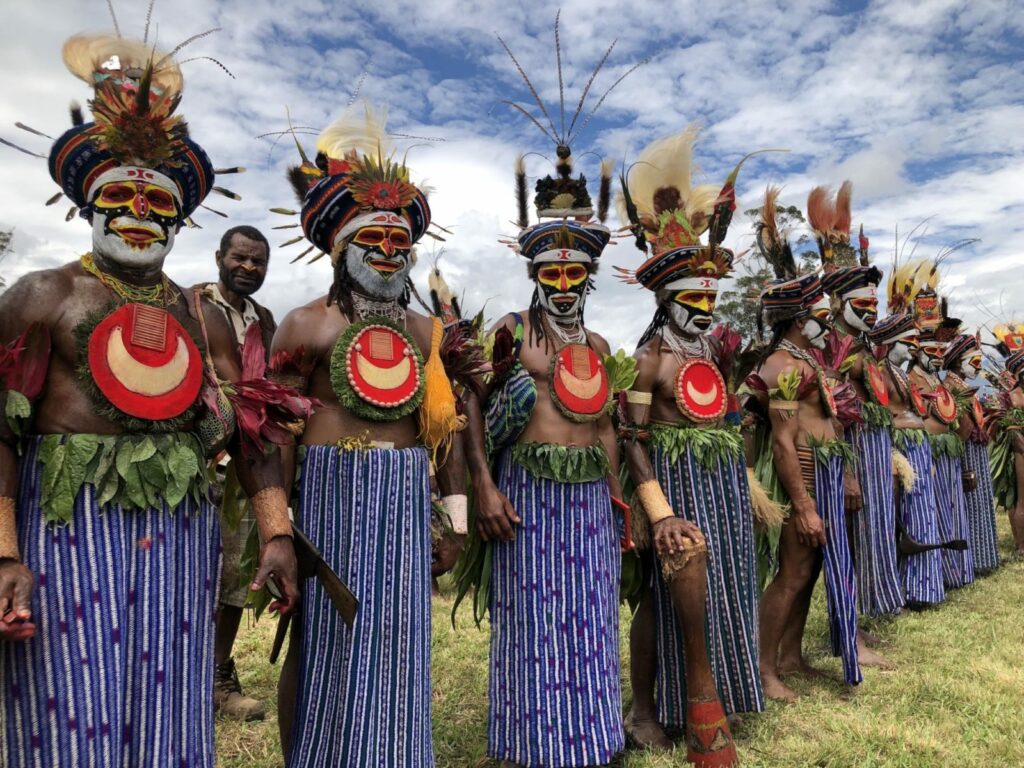 Papoea Nieuw Guinea - Mount Haagen festival